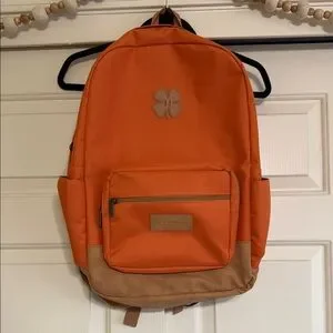 Lucky Brand | Bags | Lucky Brand Orange And Tan Canvas  display picture 2